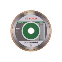 Алмазный круг 180х25.4 мм по керамике сплошн. STANDARD FOR CERAMIC BOSCH