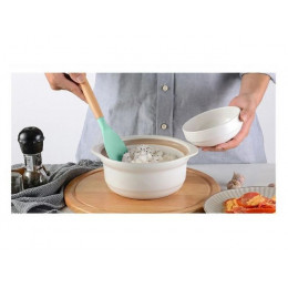 Ложка кулинарная, EcoVillage, бирюзовая, PERFECTO LINEA