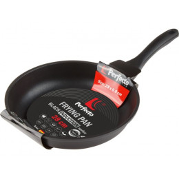 Сковорода литая ф 28х6.0 см, алюм., антиприг. покр., серия Black Induction, PERFECTO LINEA