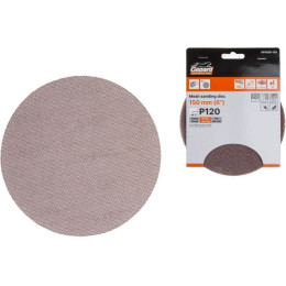 Шлифлист 150мм круг Р120 сетка, самосцепл. 5шт. GEPARD (GP5020-120)