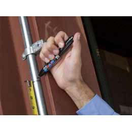 Маркер промышл. перманентный фетровый автоматический MARKAL DURA-INK 20 КРАСНЫЙ