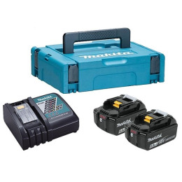 Комплект аккумулятор LXT 18.0 В BL1860B 2 шт. + зарядное устройство DC18RC в кейсе