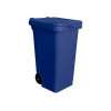 Контейнер для мусора пластик. 120л (синий)