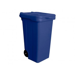 Контейнер для мусора пластик. 120л (синий)