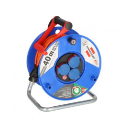 Удлинитель на катушке 40м (3 роз., 3.3кВт, с/з) Brennenstuhl Garant