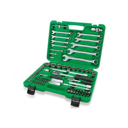 Набор головок и ключей 82предм. 1/4",1/2" 6гр. TOPTUL