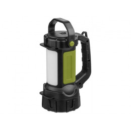 Фонарь светодиодный аккум. 3Вт+3Вт (зел.) ЮПИТЕР