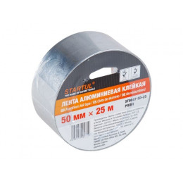 Лента алюминиевая клейкая 50ммх50м STARTUL PROFI (ST9047-50-50)