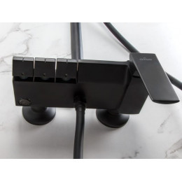 Душевая система (Lt) D35, серия Lily черный, a-five