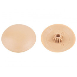 Заглушка для самореза PH2, декоративная светло-бежевая (50 шт в зип-локе) STARFIX