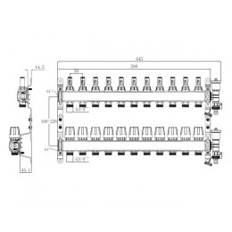 Коллекторная группа AVE136, 11 вых. AV Engineering