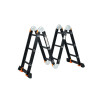 Лестница алюм. многофункц.4х6 ступ.(стрем.-332см,лестн.-690см) 17,0кг BLACK LINE STARTUL (ST9930-06)