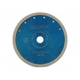 Алмазный круг 200х25,4/22,23 мм по керамике сплошн.ультратонкий X-Turbo HILBERG