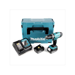 Аккум. ударная дрель-шуруповерт MAKITA LXT DHP 453 RTJ MAKPAC