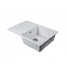 Мойка кухонная из искусственного камня BENEFIT белый 730х470 мм, AV Engineering