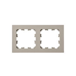 Рамка 2-местная песочная Astrum, BYLECTRICA