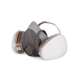 Полумаска 5500Р с фильтрами 6510 А1 с предфильтрами и с держателями Jeta Safety (комплект)