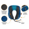 Подушка для путешествий с эффектом памяти, набор (маска для сна, чехол), синий, ARIZONE