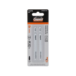 Пилка лобз. по алюминию T127D (2 шт.) GEPARD