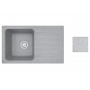 Мойка кухонная из искусственного камня ART серый 770х475 мм, AV Engineering