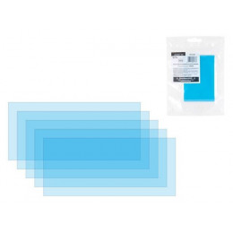 Стекло защитное внутреннее к щитку сварщика 96*42, упак/5шт, (пр-во РФ) SOLARIS