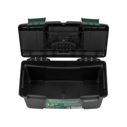 Ящик для инструмента пластмасс. 32х17,5х16 см (12") с лотком и органайз.20235 ВОЛАТ