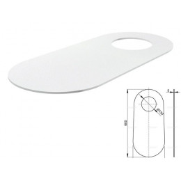 Звукоизоляционная плита для унитазов, стоящих на полу и биде, Alcaplast