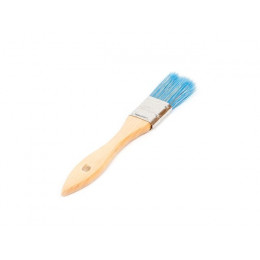 Кисть плоская 25(9)мм mix дер.руч.