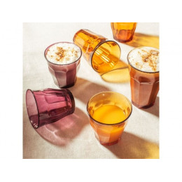 Набор стаканов, 4 шт., 250 мл, серия Picardie Plum, DURALEX (Франция)
