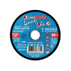 Круг отрезной 125х0.8x22.2 мм для для металла Long Life  LUGAABRASIV