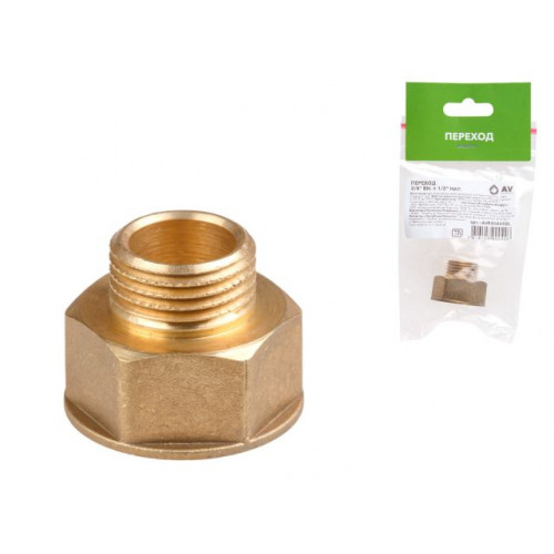 Переход 1 1/2" вн. х 1 1/4" нар., AV Engineering (инд.упак.)