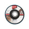 Круг лепестковый шлифовальный 125x22.23 мм, Z80, стекловолокно, угловой Makita