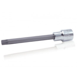 Головка 1/2" с насадкой SPLINE M12 удлин. 140мм TOPTUL