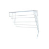 Сушилка для белья потолочная алюминиевая 1,8 м, 5 стержней, белая, PERFECTO LINEA