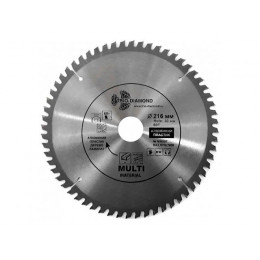 Диск пильный 216х30 мм 60 зуб. универсальный  Multi Material
