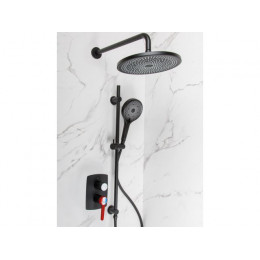 Душевая система (Lt) D35, серия Rose черный + красный, a-five