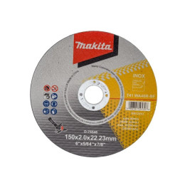 Круг отрезной 150х2x22.23 мм для стали/нержавеющей стали плоский WA46R MAKITA