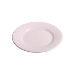 Тарелка десертная керамическая, 198 мм, круглая, серия Лапсеки, лиловая, PERFECTO LINEA