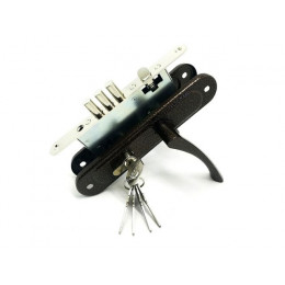 Замок врезной Зенит ЗВ4.009/17 (медь)