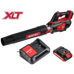 Аккум. воздуходувка WORTEX BB 2018 D ALL1 XLT SET 18 В, 2 Ач акб, макс.объём 570 м куб/ч
