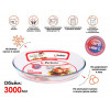 Форма из жаропрочного стекла, 3.0 л, овальная, 348х240х64 мм, PERFECTO LINEA