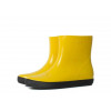 Полусапоги ПВХ женские, желт/черн, р.37 Alida Nordman