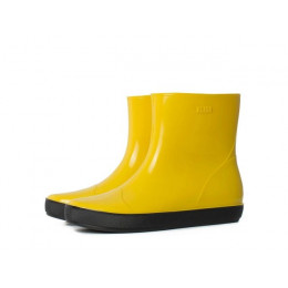 Полусапоги ПВХ женские, желт/черн, р.37 Alida Nordman