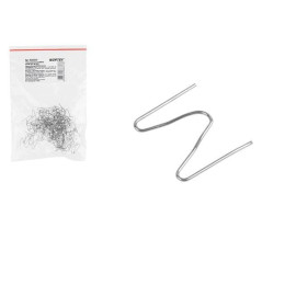 Скоба угловая 0,6 мм WORTEX для WG 7001, WG 7002 100шт. в уп.