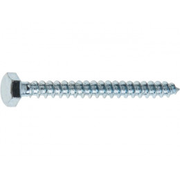 Шуруп 8х70 мм шестигр. головка, цинк, DIN 571 (1000 шт в коробе) STARFIX