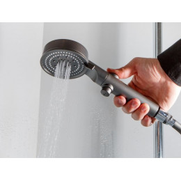 Душевая лейка с кнопкой подачи воды, 5-функц. ECONOCE