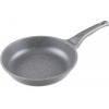 Сковорода литая ф 26х6.0 см, алюм., антиприг. покр., для индукц. плит, серия Grey, PERFECTO LINEA