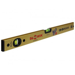 Уровень 600 мм 2 глаз. брусковый, золото PN01 SLOWIK (быт.)