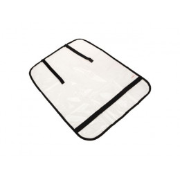 Накидка защитная на спинку переднего сиденья (60х50 см) ПВХ, прозрачная REXANT