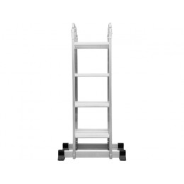 Лестница алюм. многофункц. 4х4 ступ. (стрем.-228см, лестн.-460см) 13кг STARTUL (ST9732-04)